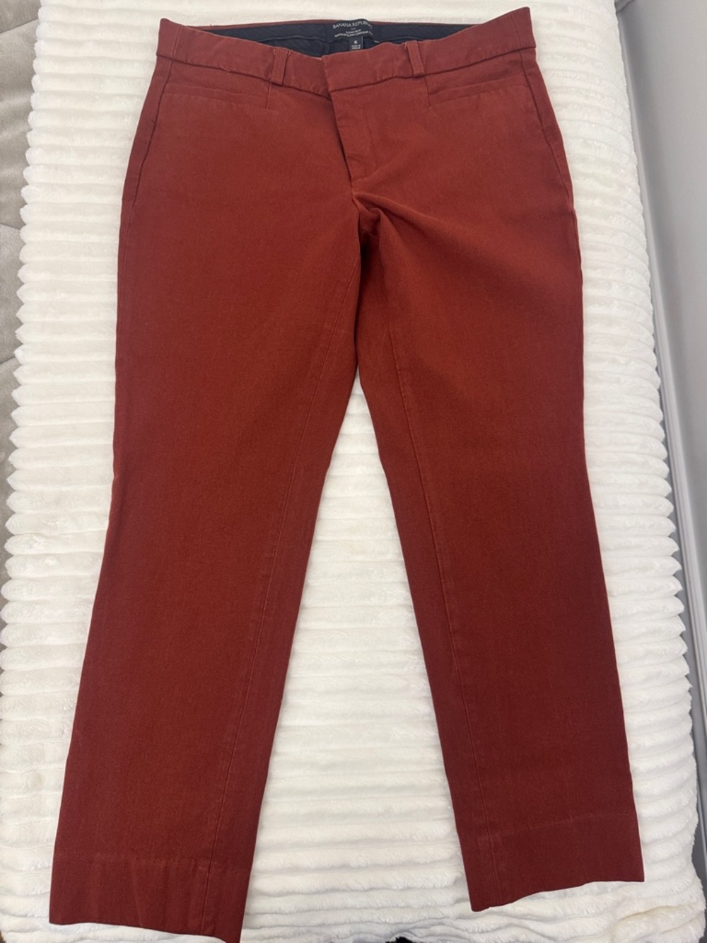 Banana Republic Rust Straight-Leg Women's Jeans